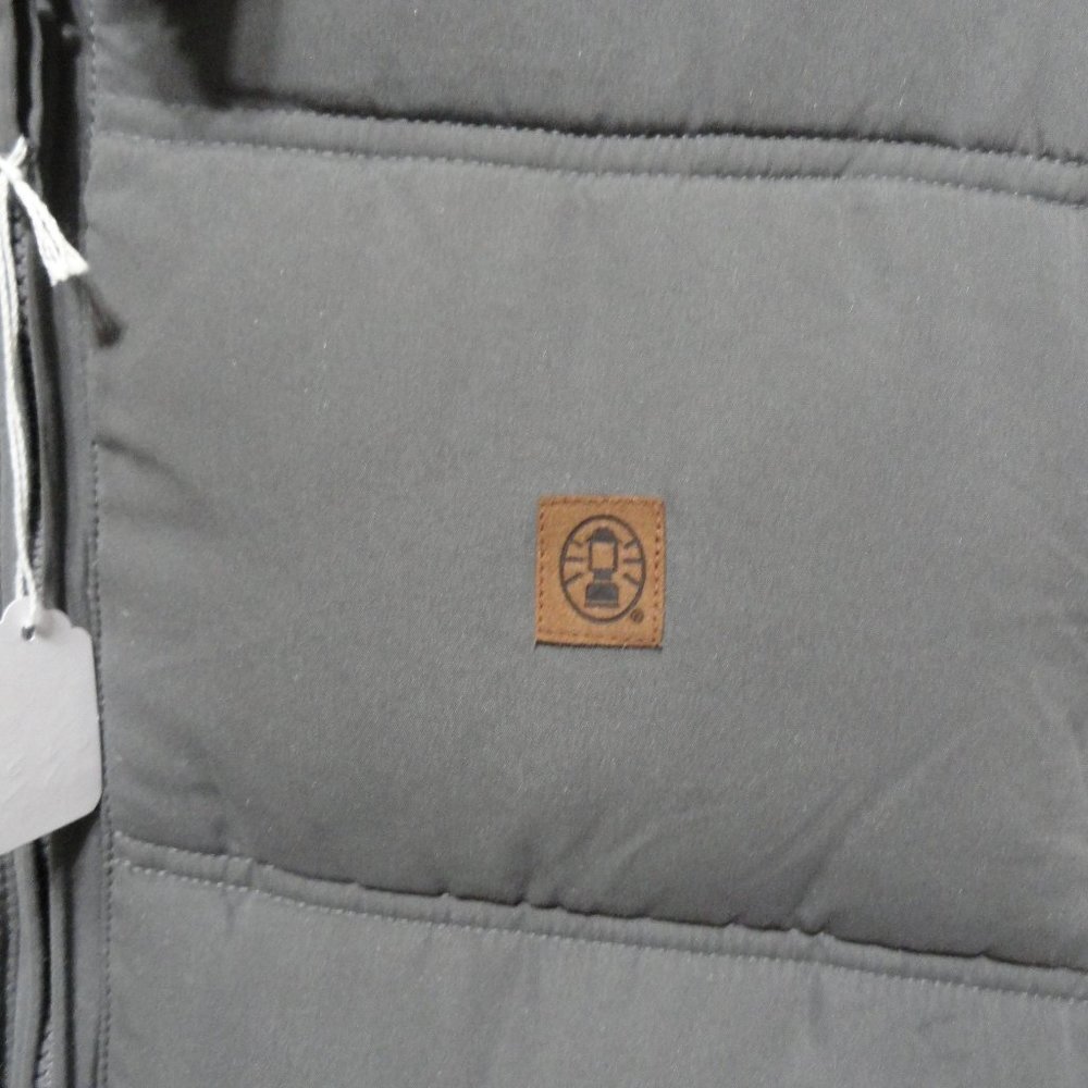 Coleman Puffer Vest, full zip~EUC~Winter Wear~Camping - Picture 3 of 5